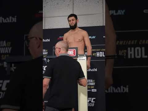 AllFreeFightVideos | FightVideoMMA | UFC – MMA – Mixed Martial Arts Fight Videos Online: Khamzat Chimaev weighs in at 186 pounds