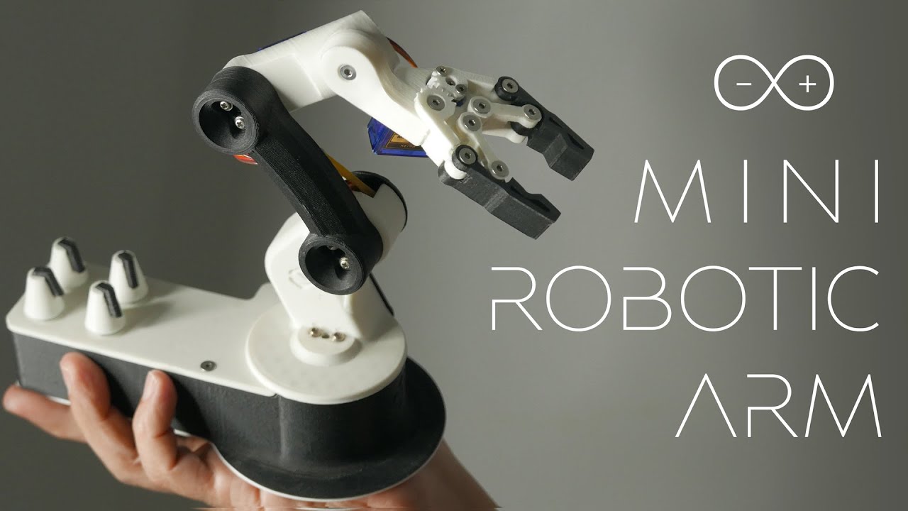 Mini Robotic Arm Lets You Start Your Own Mini Assembly Line [Video]