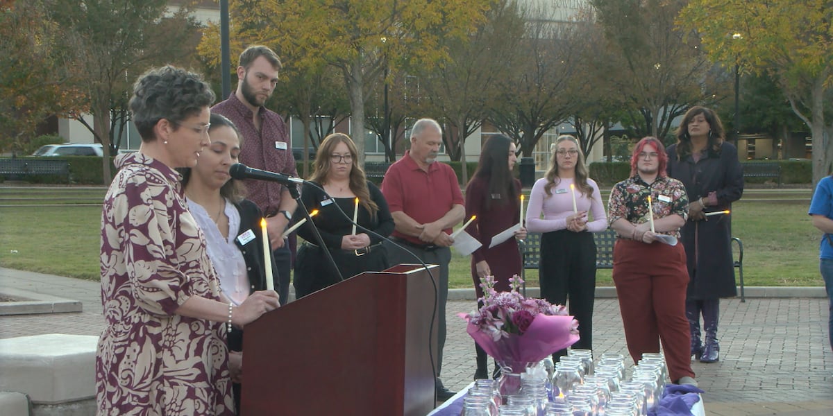 BRASS holds candlelight vigil honoring lives lost to domestic violence [Video]