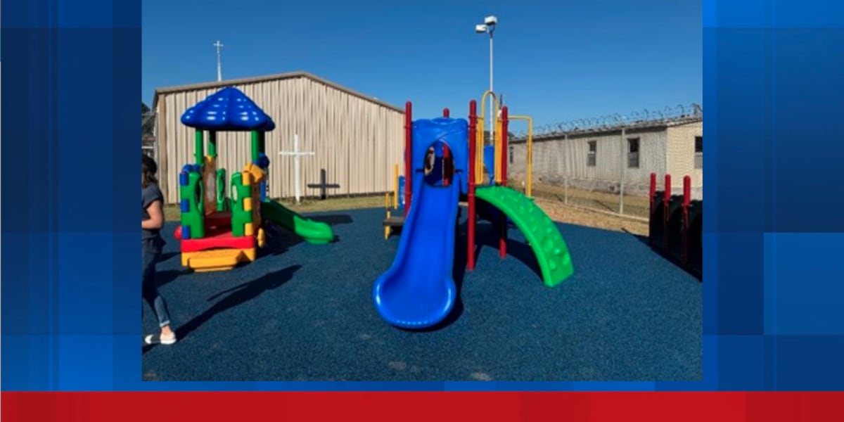 Playgrounds installed at Alabama womens prisons to improve family visitation [Video]