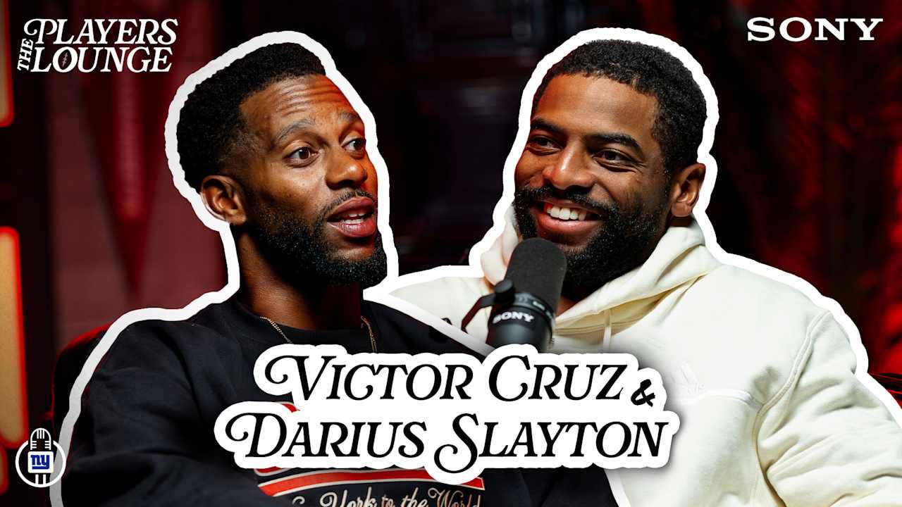 The Players Lounge: Victor Cruz & Darius Slayton [Video]