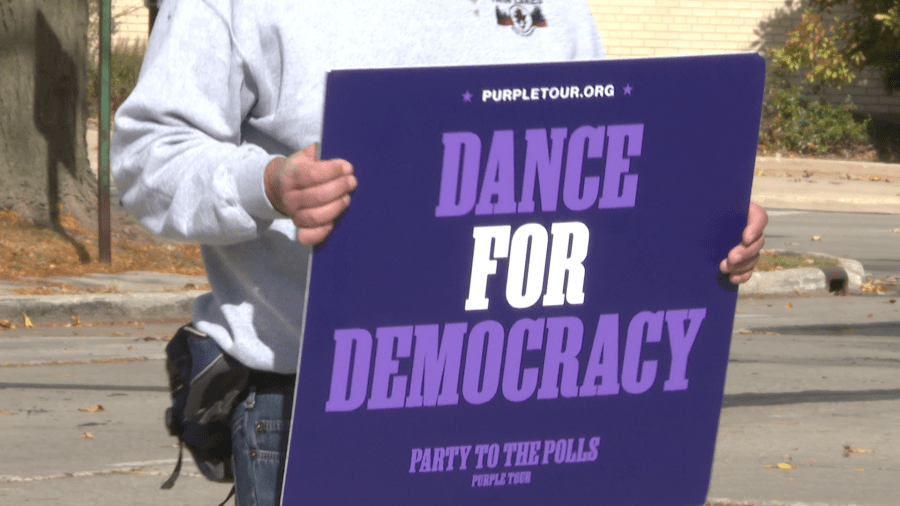 University of Wisconsin-Green Bay joins Get Out The Vote dance party to encourage civic engagement [Video]