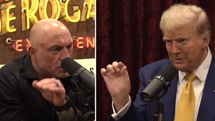 Watch: Trump And Rogan Have A Wild Interview [Video]