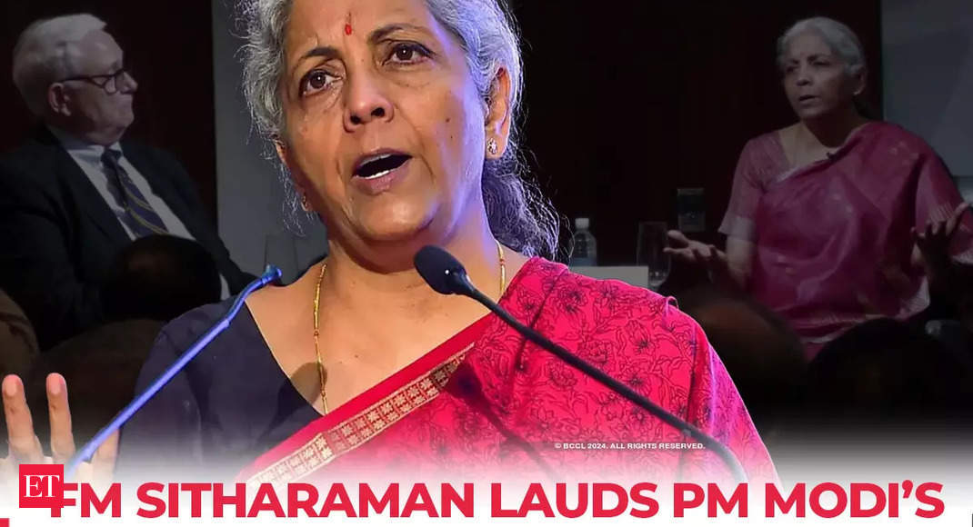 FM Sitharaman in US: Nothing stops investments from coming to India… no red tapes, only red carpets – The Economic Times Video