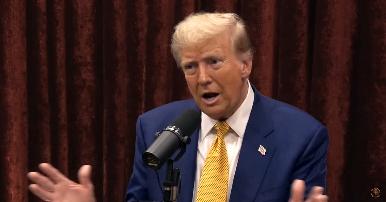 Trump Tells Rogan Tariffs More Beautiful Than Love, Could Replace Income Tax: ‘Why Not?’ [Video]