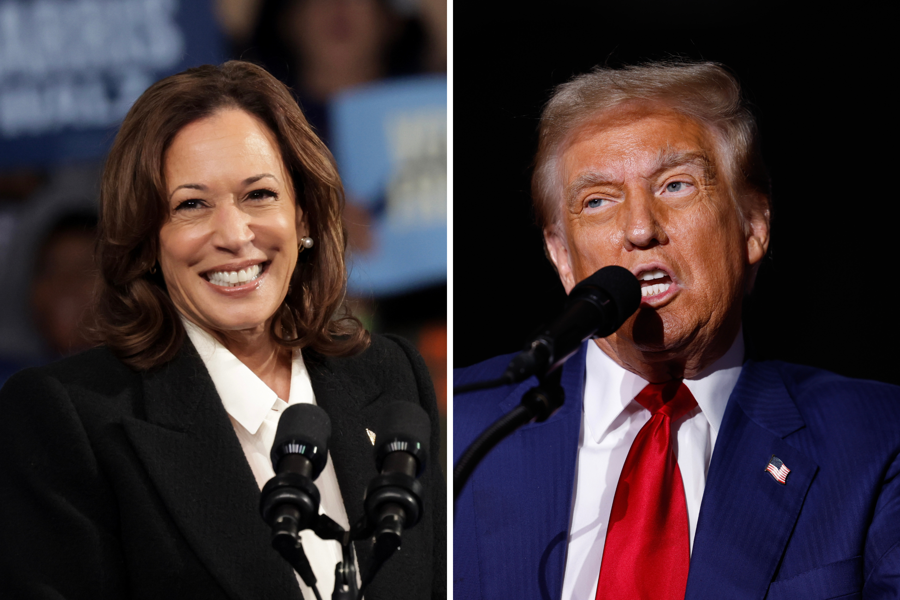 Donald Trump’s and Kamala Harris’ Michigan Rally Crowd Sizes Compared [Video]