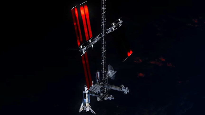 NASAs Space Station Freedom Concept [Video]