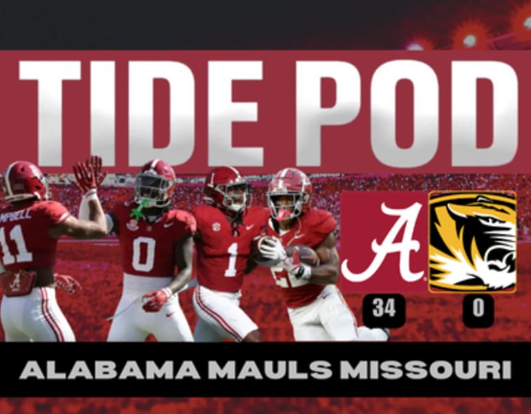 Tide Pod: Alabama shuts out Missouri in bounce back win [Video]