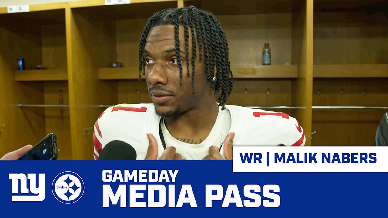 WR Malik Nabers on offense’s performance vs. Steelers [Video]