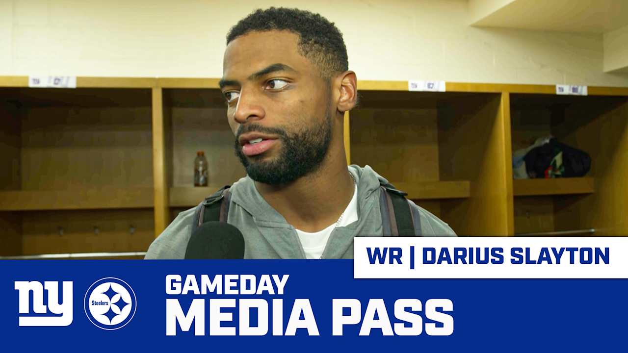 WR Darius Slayton: ‘You got to make the plays to get it done’ [Video]