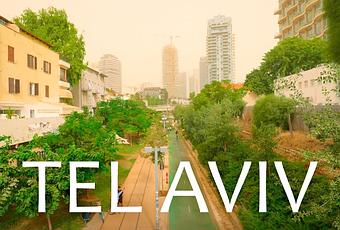 A Sandstorm Sweeps Over Israel. A Thrilling Journey Through Tel Aviv! (video)