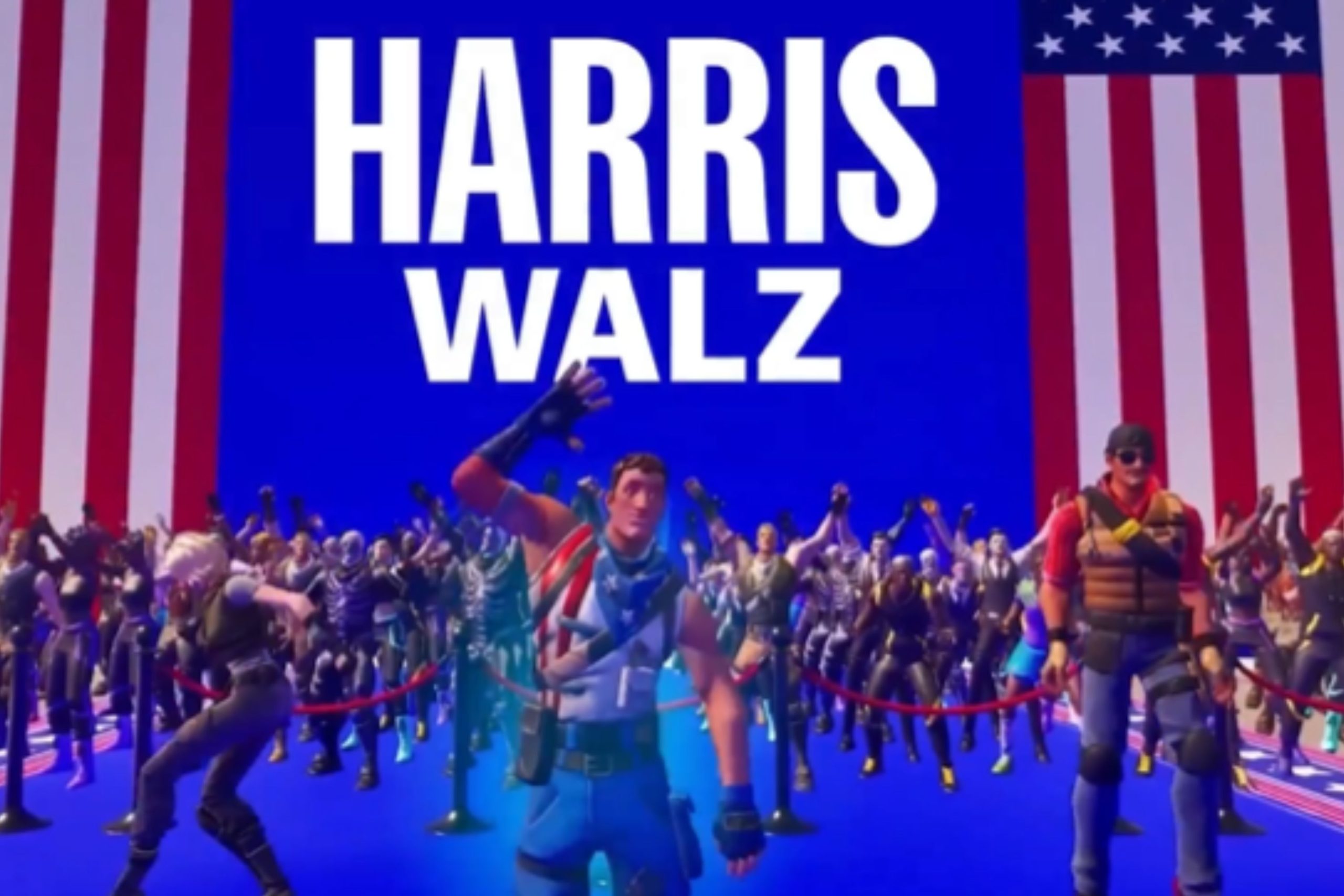 Kamala Harris’ ‘Fortnite’ Map Bans Guns, Has Less Than 400 People Playing [Video]