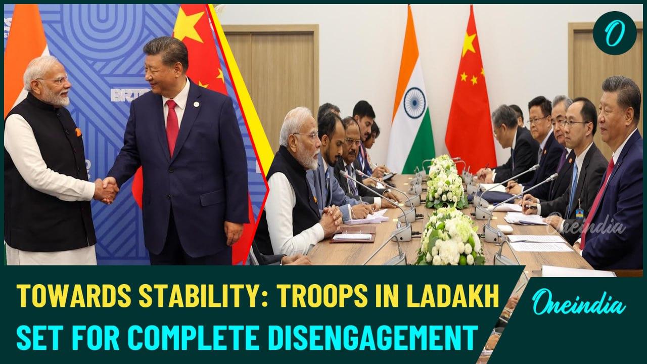 India-China Disengagement advances in Ladakh, [Video]