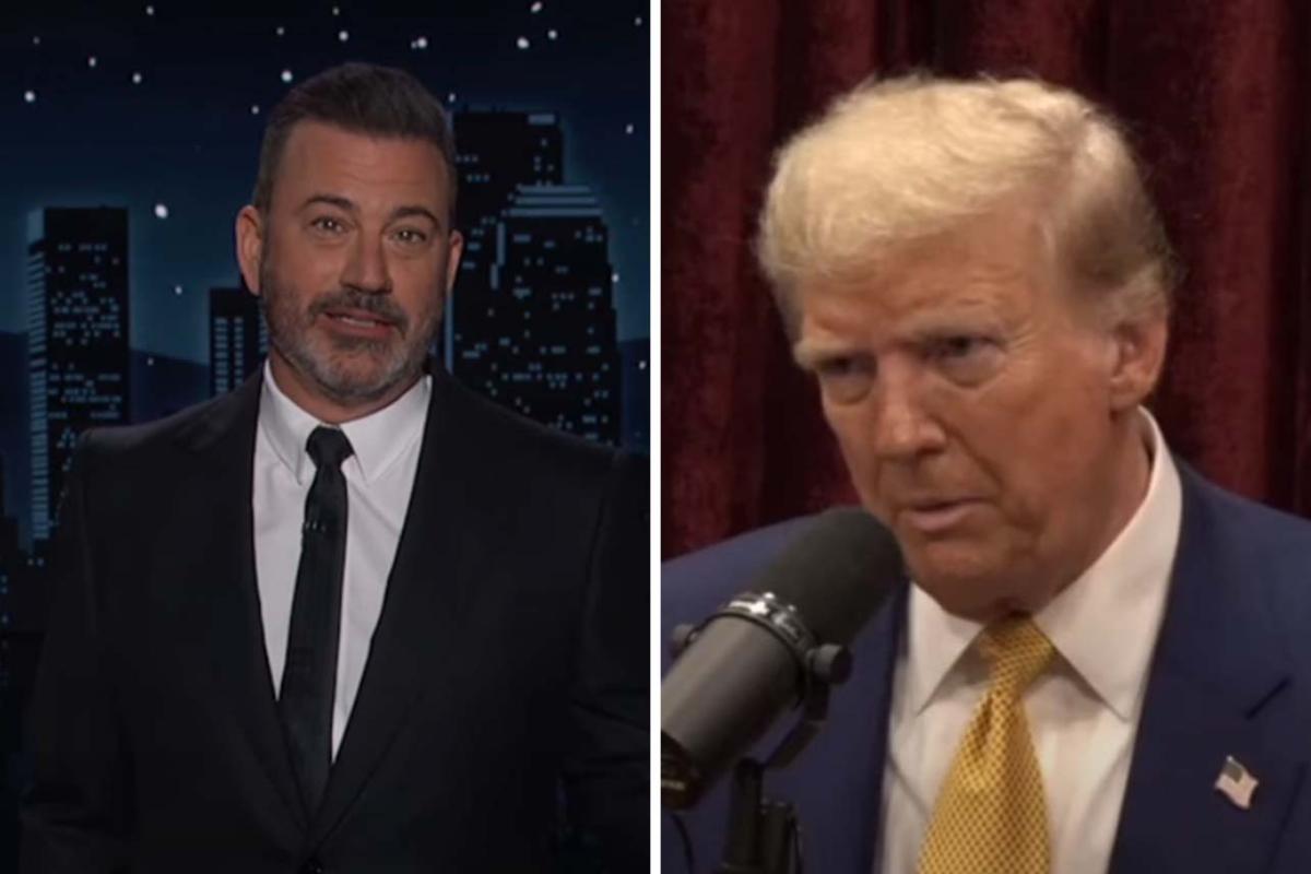 Jimmy Kimmel Speculates Donald Trump Is For Sure Wearing Diapers After His Recent Joe Rogan Interview [Video]