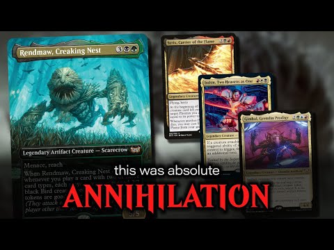 eedi-H – Rendmaw Creaking Nest: Mtg Commander Gameplay Fun! [Video]