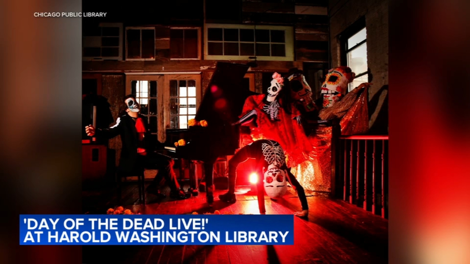 Chicago Public Library hosting ‘Day of the Dead LIVE!’ musical at Harold Washington Library in Loop [Video]