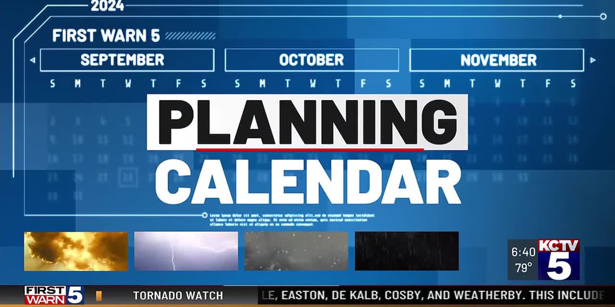 Planning Calendar — Oct. 30 [Video]