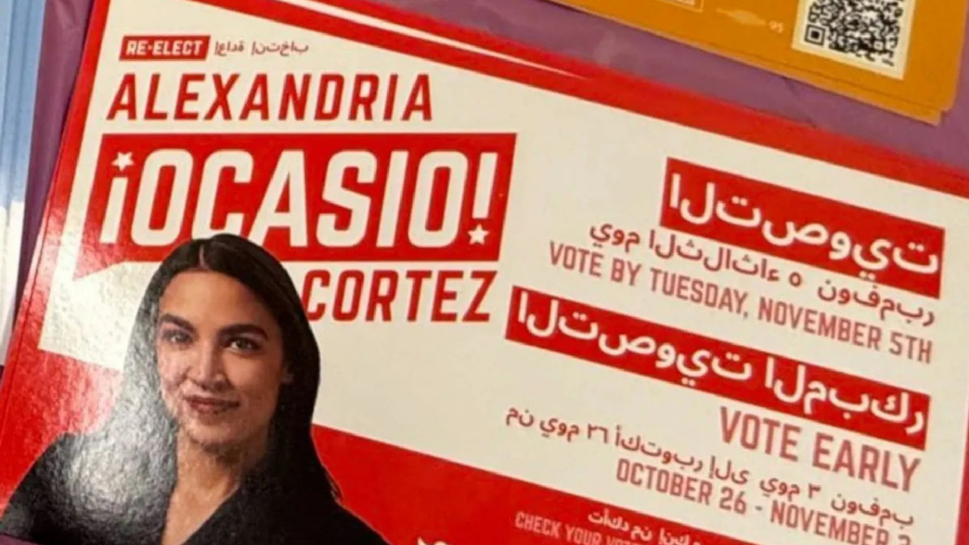 AOC slammed over ‘gibberish’ election leaflet with mangled Arabic translation in latest embarrassing Democrat blunder [Video]