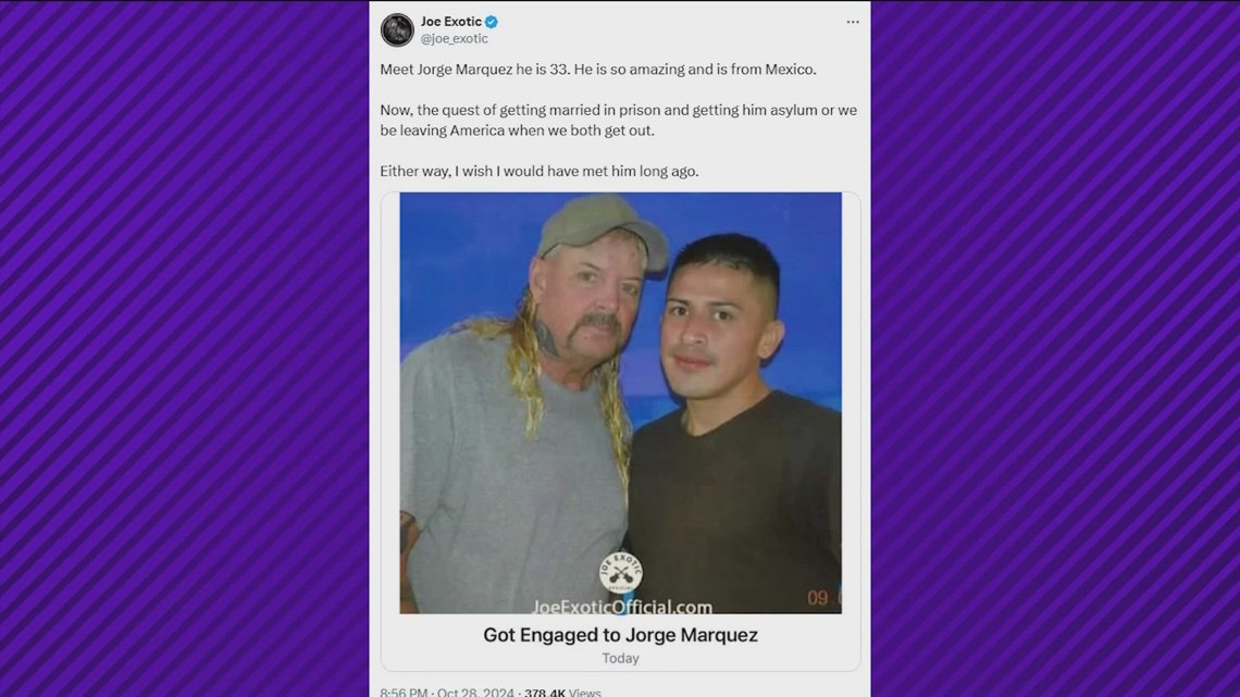 ‘Tiger King’ Joe Exotic announces engagement in Texas prison [Video]