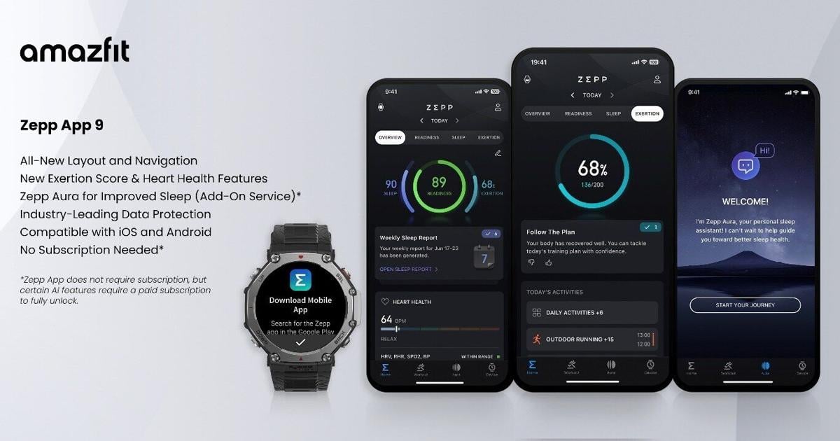 Zepp Health Launches Enhanced Zepp App 9: Elevating Personalized Health and Wellness for Amazfit Users Worldwide | PR Newswire [Video]