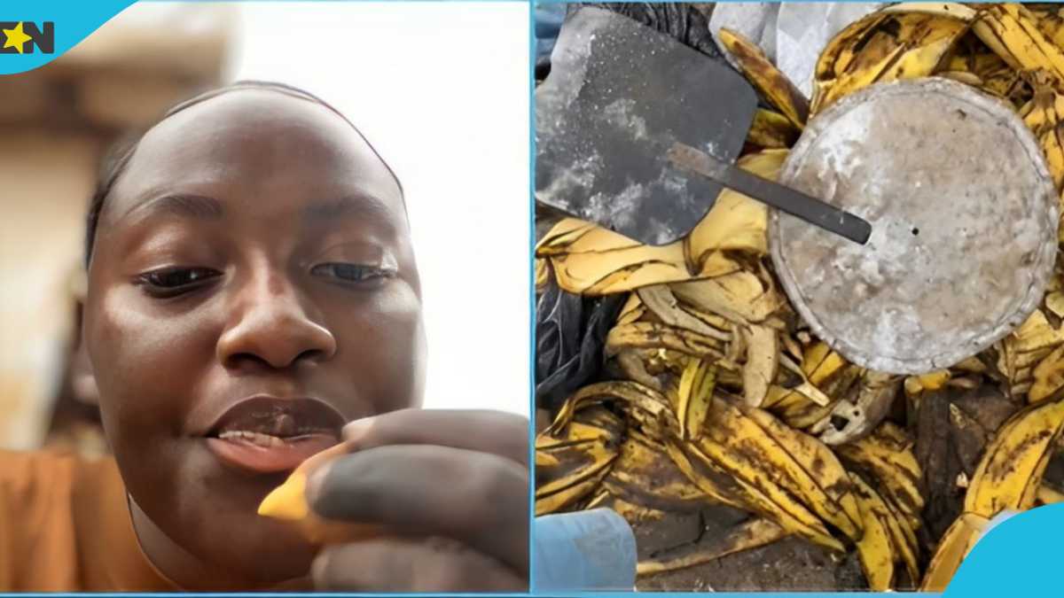 Ghanaian Lady Laments As She Ends Up As A Roasted Plantain Seller: “All My Friends Are In School” [Video]