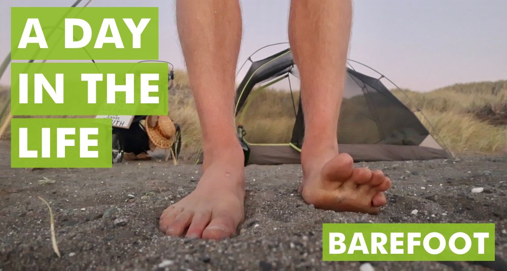 A Day in the Life of Walking Barefoot on the Road [Video]