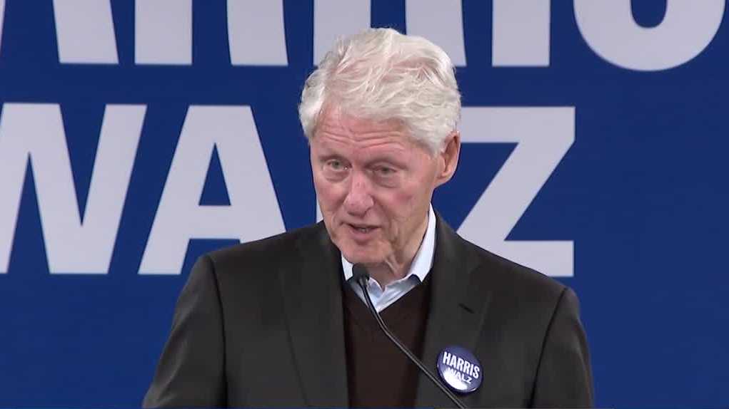 Bill Clinton campaigns in Milwaukee for Kamala Harris [Video]