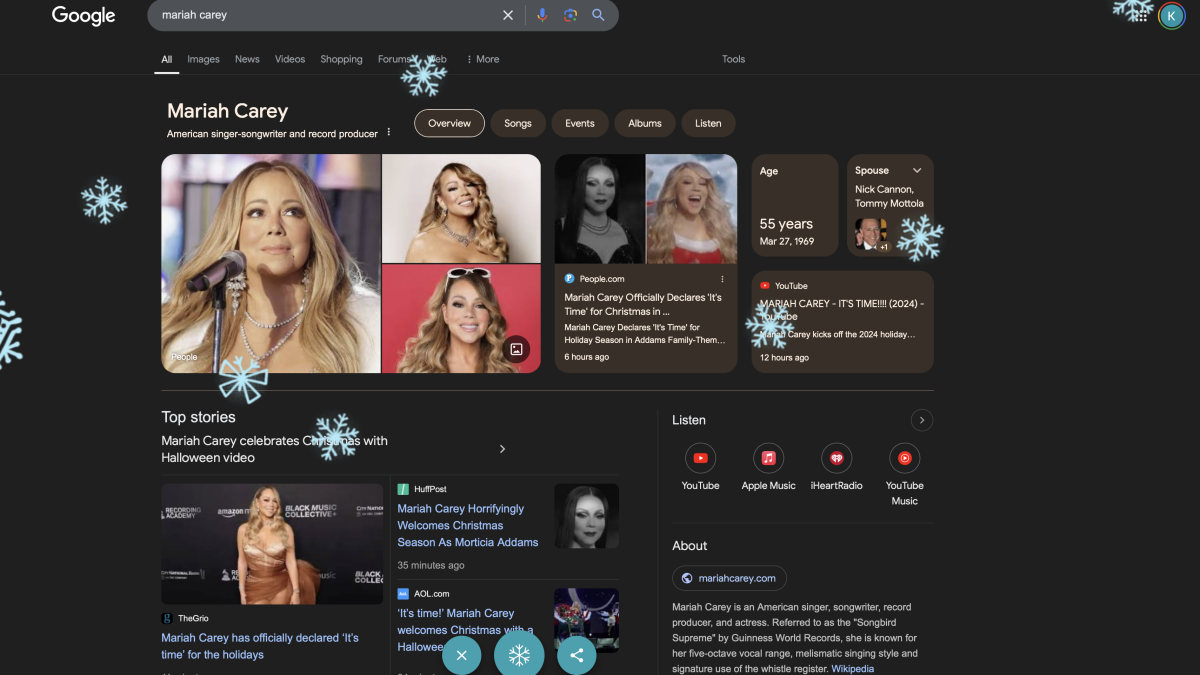 Google Mariah Carey for a holiday-themed surprise [Video]