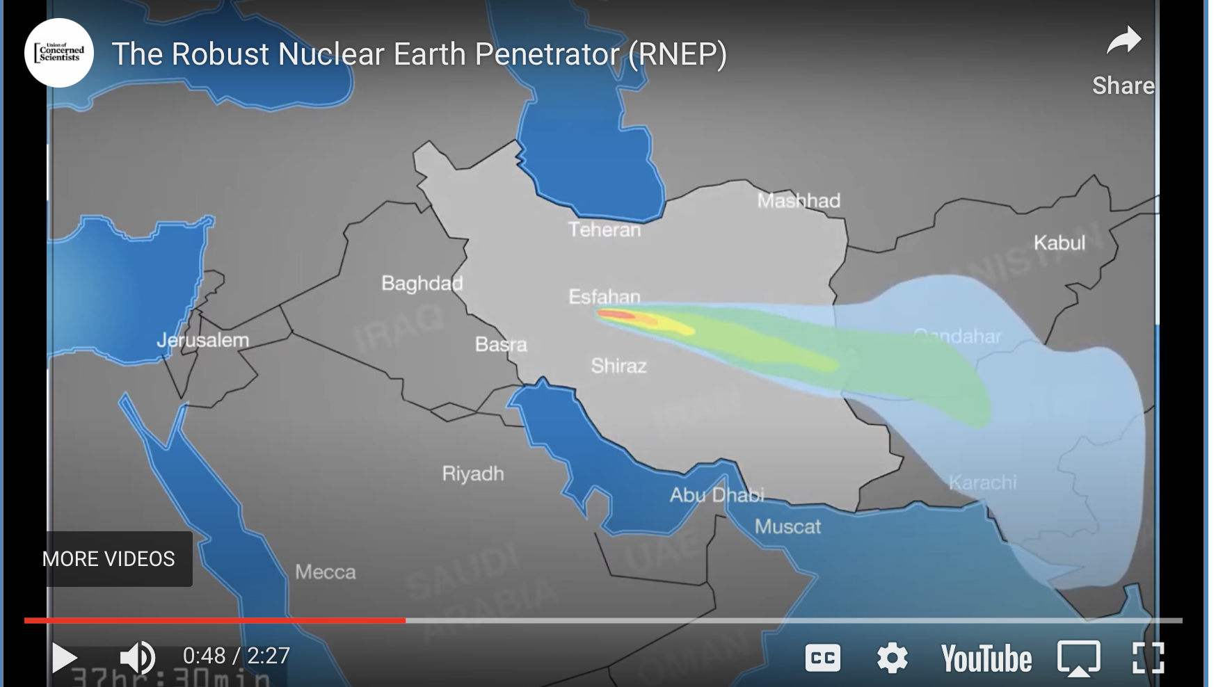 Video: A Nuclear Bunker Buster Bomb against Iran Would Initiate World War III, On the Drawing Board of the Pentagon [Video]