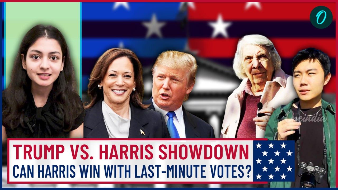 U.S Awaits Trump vs. Harris Showdown in Closest [Video]