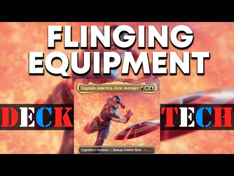 Common Command – Suiting Up and Tossing Around Equipment | Captain America, First Avenger EDH Deck Tech [Video]