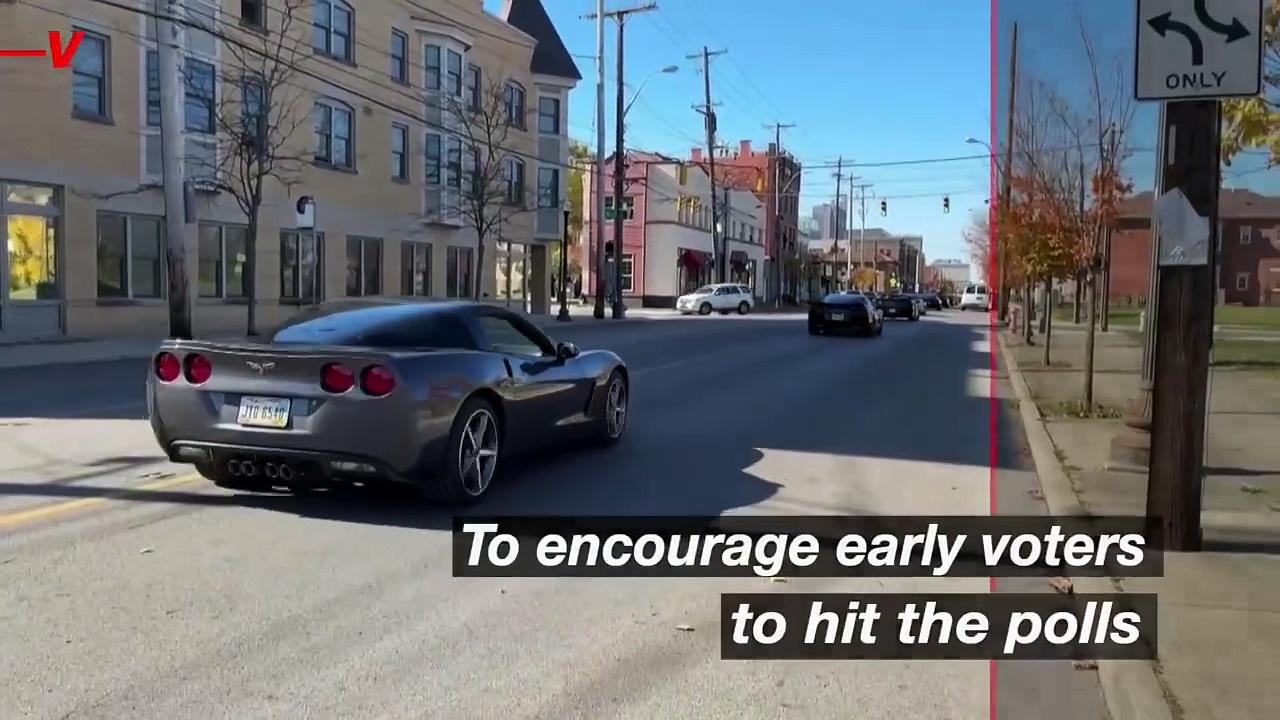 Sports Car Caravan Ignites Voter Engagement on [Video]