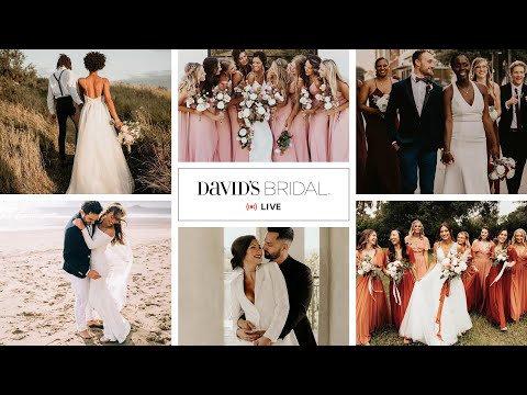 David’s Bridal Live Stream: Real Wedding Video Moments