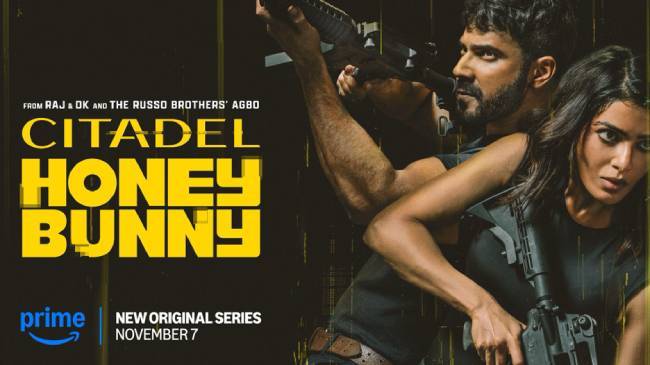 Citadel: Honey Bunny, Highly Anticipated Indian Spy Series Premieres Thursday, November 7 Exclusively on Prime Video