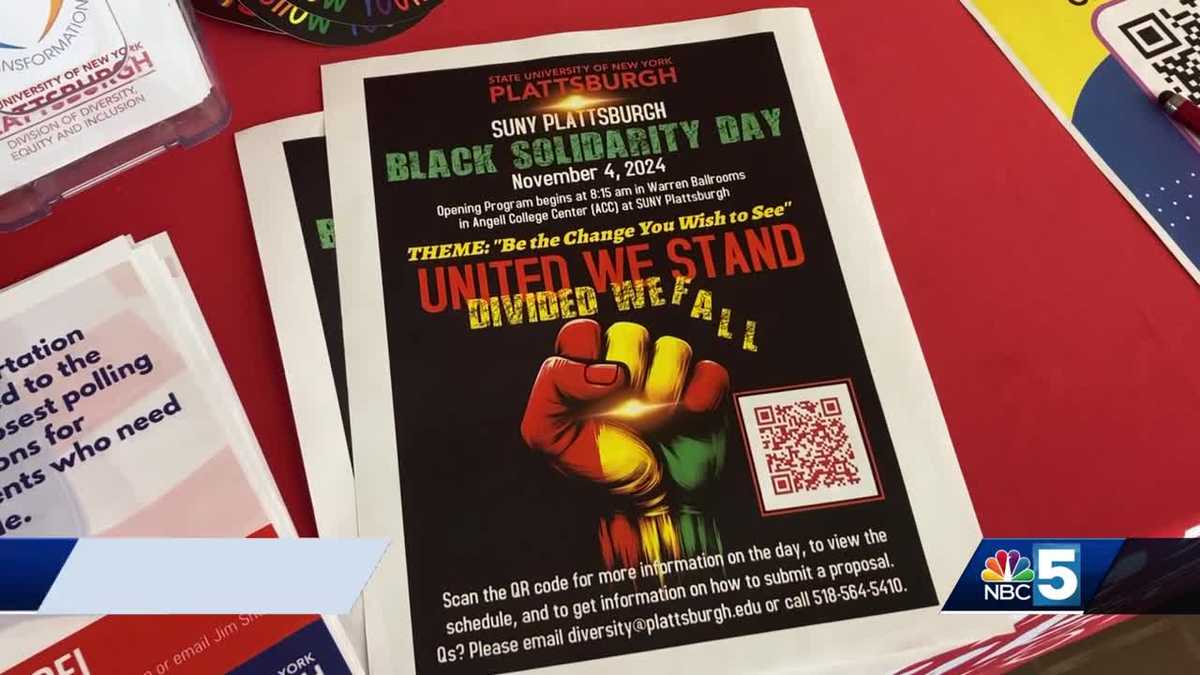 SUNY Plattsburgh observes annual Black Solidarity Day [Video]