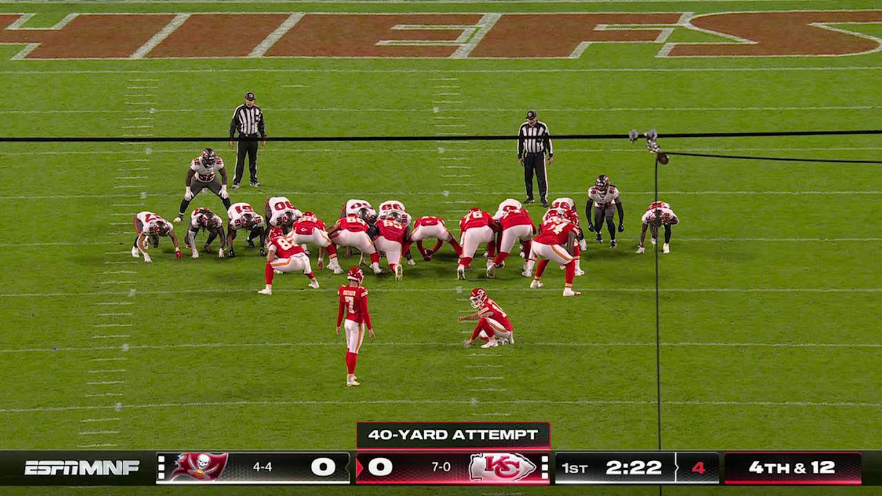 Kansas City Chiefs Kicker Harrison Butker’s 40-yard Field Goal Opens Scoring Versus Tampa Bay Buccaneers [Video]