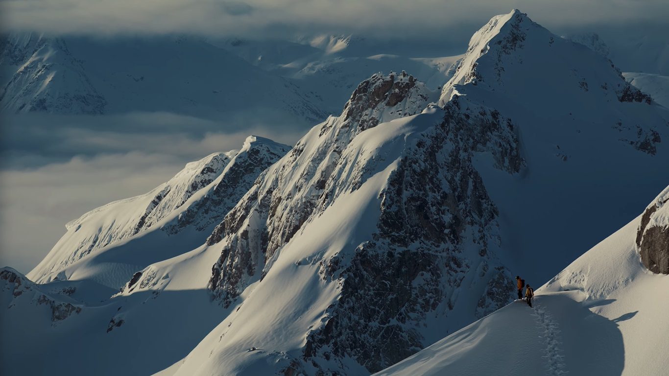 Climbing and Riding Big and Cold Mountains [Video]