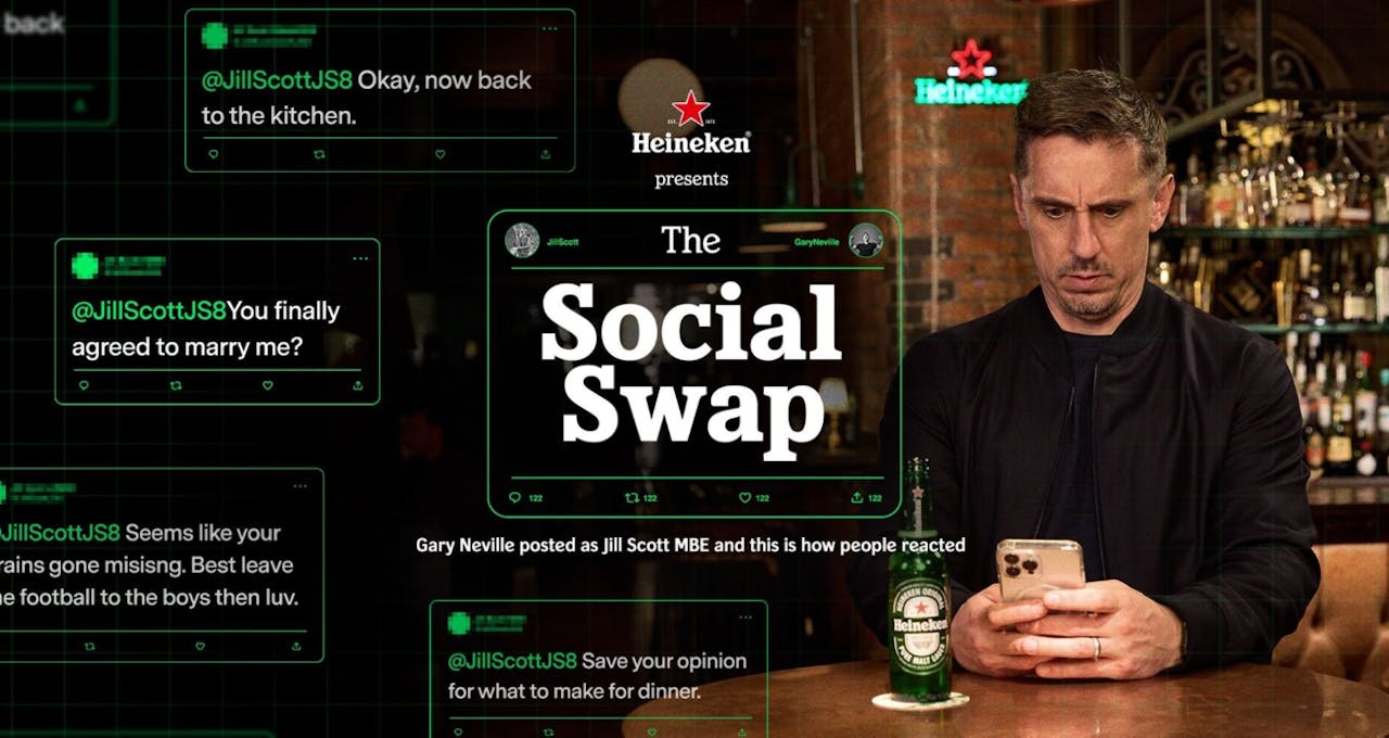 Heineken pulled off the ultimate switch to tackle sexism in football [Video]