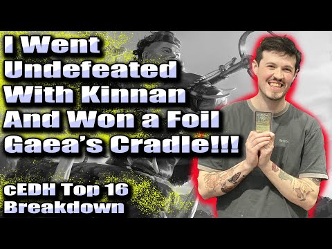 ComedIan MTG – How I Won With This Post-Ban Kinnan Monstrosity | Top 16 cEDH Breakdown [Video]