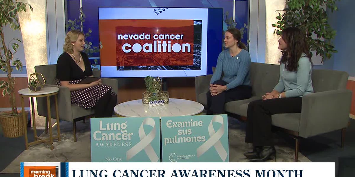 Nevada Cancer Coalition campaigns for Lung Cancer Awareness Month [Video]