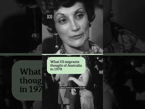 How did Americans feel about living in Australia in 1970? | ABC News [Video]