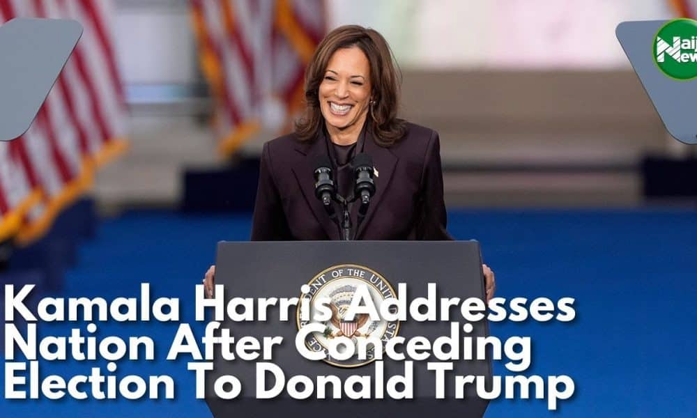 Kamala Harris Addresses Nation After Conceding Election To Trump [Video]