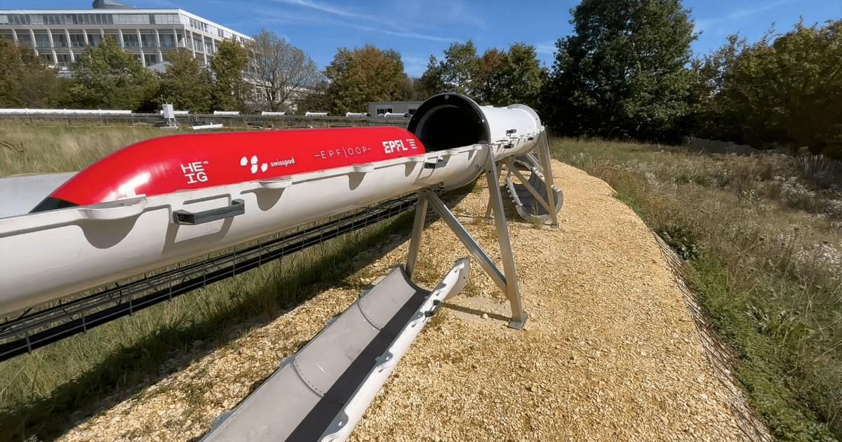 New high-speed hyperloop test claims to change the future of travel | UK News [Video]