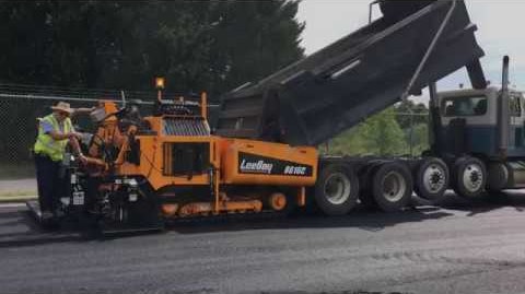 [Video] LeeBoy 8616C Asphalt Paver