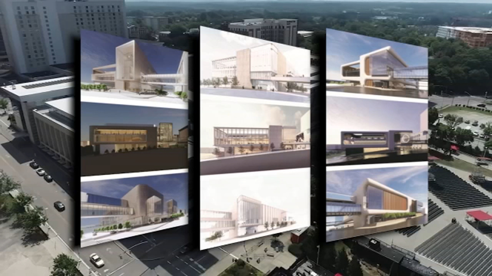 Raleigh Convention Center renderings show 3 possible futures for the downtown expansion project [Video]