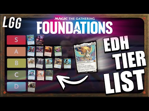 The 99 – EVERY LEGENDARY RANKED: Foundations Commander Tier List! | Live Set Review | Magic the Gathering EDH [Video]