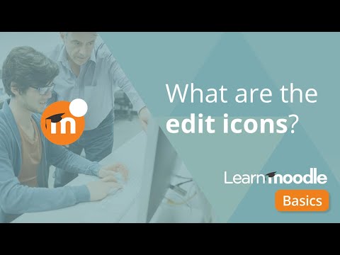 Visual guide to icons in Moodle [Video]