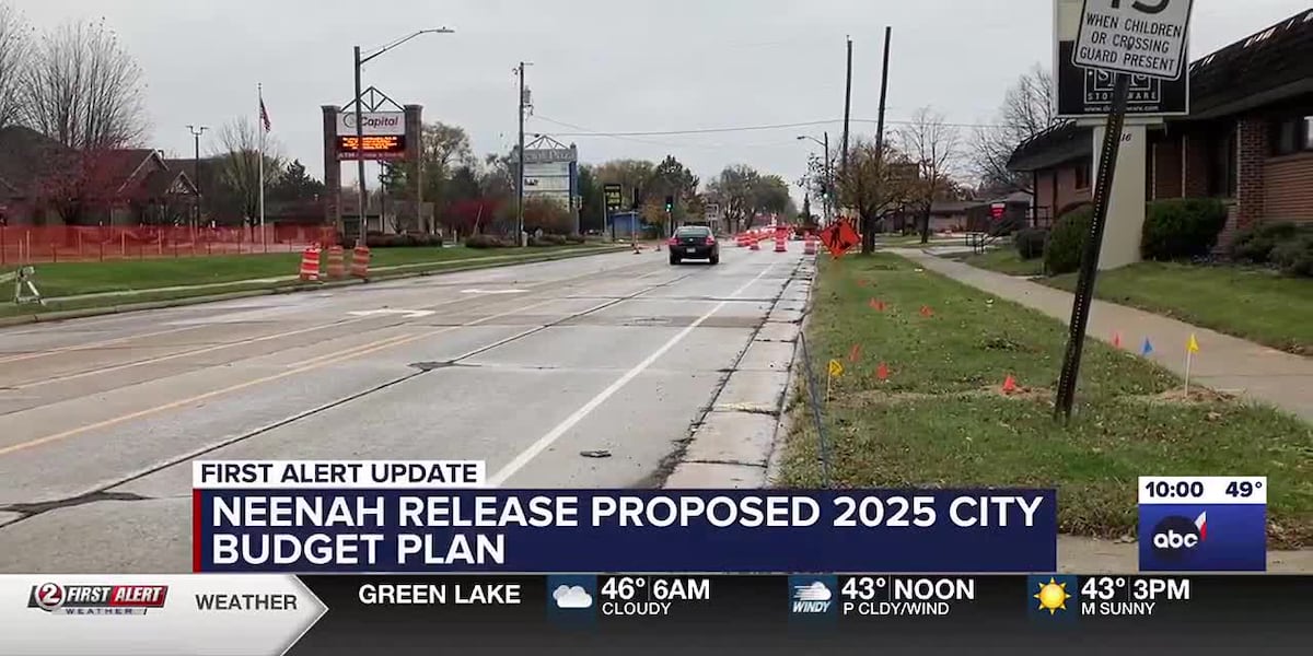 City of Neenah proposes plans to reconstruct South Commercial Street [Video]