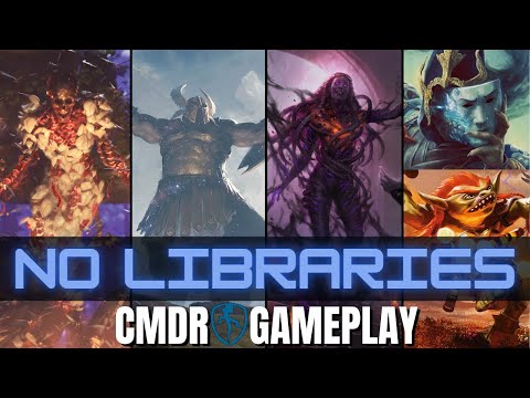 Common Command – Playing with No Libraries! | Grist vs Iroas vs Braids vs Vial & Sakashima | Commander Gameplay – EDH [Video]