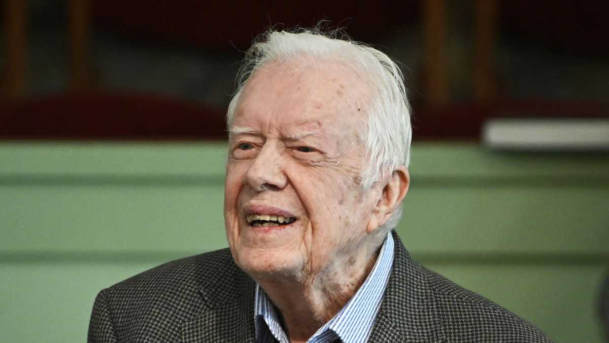 100-year-old Jimmy Carter receives 10th Grammy Award nomination for spoken-word album ‘Last Sundays in Plains’ [Video]